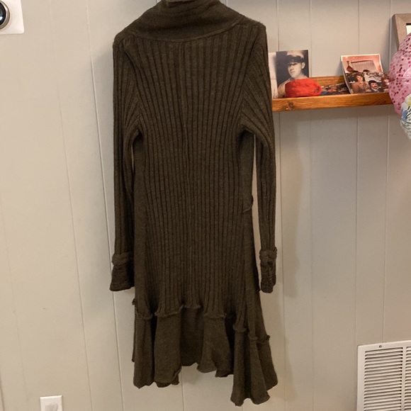 Brown sweater jacket - Picture 5 of 6